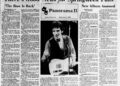 This story and review on "Darkness on the Edge of Town" was in the Asbury Park Press on June 11, 1978.