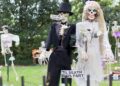 Halloween Skeleton House in New Orleans