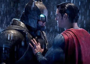 Ben Affleck and Henry Cavill in Batman v Superman.