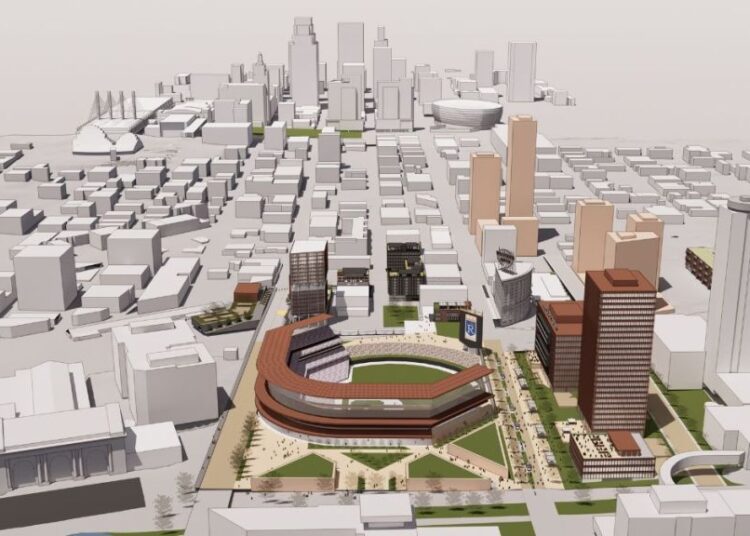Where is the new Royals stadium going to be? It's up to the team