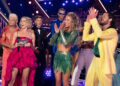 DANCING WITH THE STARS - “One-Hit Wonders Night” - “Dancing with the Stars” brings some of music’s most iconic singles to the ballroom floor, when all 14 couples perform to songs from artists known for one unforgettable hit. TUESDAY, SEPT. 23 (8:00-10:00 p.m. EDT) on ABC. (Disney/Eric McCandless)
COREY FELDMAN, JULIANNE HOUGH, ROBERT IRWIN, SCOTT HOYING, ALIX EARLE, VALENTIN CHMERKOVSKIY