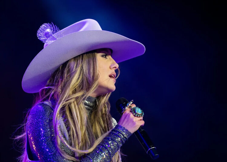 Lainey Wilson performs during Nashville’s Big Bash, New Years Eve celebration at Bicentennial Capitol Mall State Park in Nashville , Tenn., Sunday, Dec. 31, 2023.