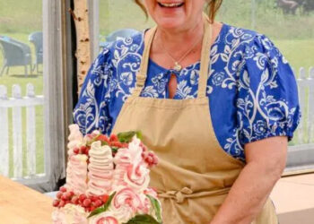 Lesley on GBBO