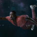 image of Ncuti gatwa as the doctor in doctor who season two trailer floating in space.