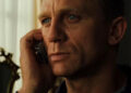 James Bond listening to his phone in Casino Royale