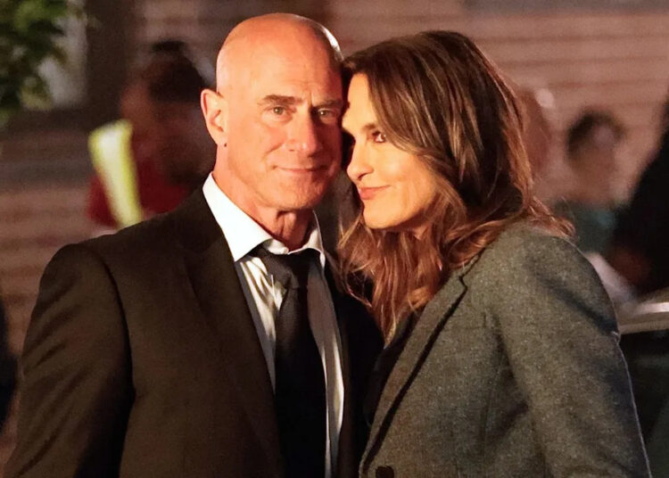 Jose Perez/Bauer-Griffin/GC Images Christopher Meloni and Mariska Hargitay on 'Law & Order: Special Victims Unit'