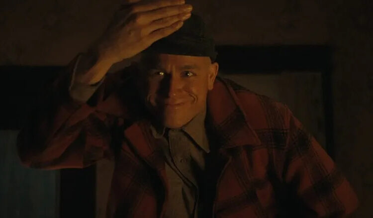 Charlie Hunnam clowns as Ed Gein in Monster: The Ed Gein Story