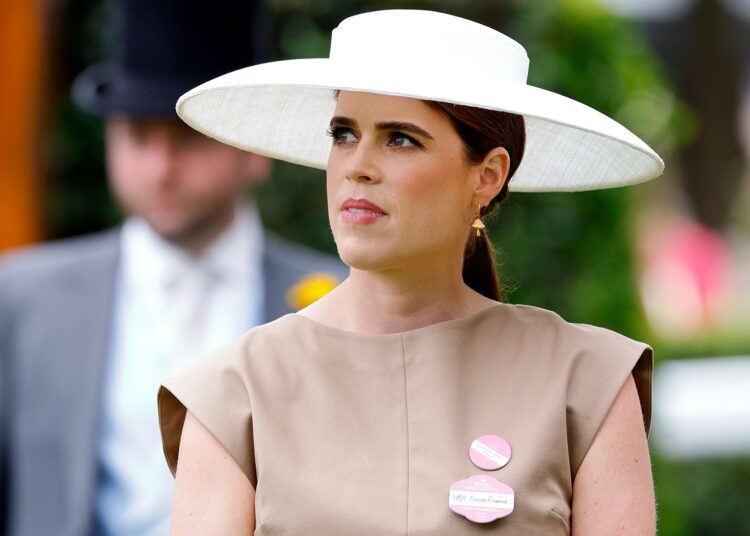 ASCOT, UNITED KINGDOM - JUNE 20: (EMBARGOED FOR PUBLICATION IN UK NEWSPAPERS UNTIL 24 HOURS AFTER CREATE DATE AND TIME) Princess Eugenie attends day four of Royal Ascot at Ascot Racecourse on June 20, 2025 in Ascot, England. (Photo by Max Mumby/Indigo/Getty Images)