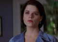 Sidney looking teary-eyed in Scream 2