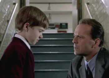 Malcolm tries to talk to Cole about his abilities in The Sixth Sense