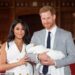 Meghan Markle and Prince Harry announce the birth of their son Prince Archie in 2019