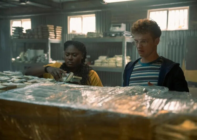 Danielle Brooks and Freddie Stroma in 'Peacemaker' Season 2