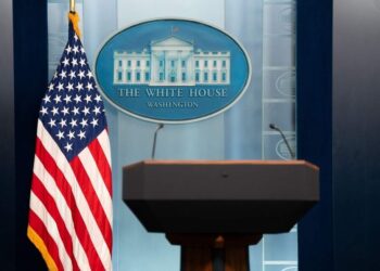 The James S. Brady Press Briefing Room in the White House