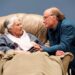 Lois Smith and Frank Wood in the world premiere of Jordan Harrison's "Marjorie Prime" at the Mark Taper Forum.