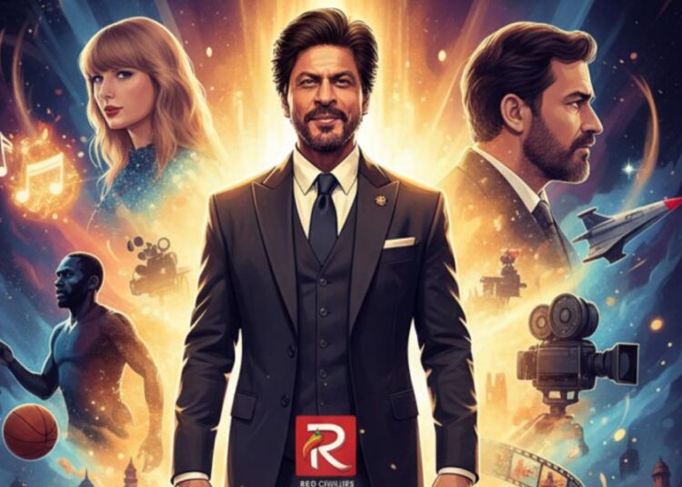 Shah Rukh Khan joins global billionaire celebrities like MJ, Taylor Swift & Spielberg with $1.4B net worth.