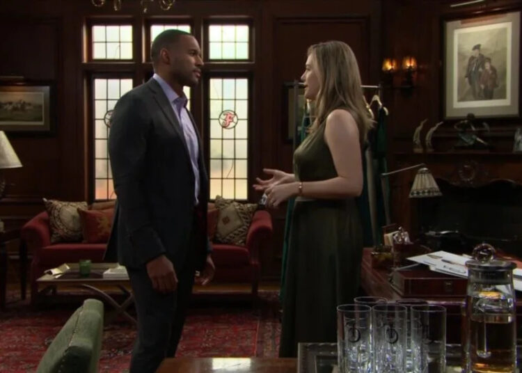 Lawrence Saint-Victor and Annika Noelle — 'The Bold and the Beautiful'