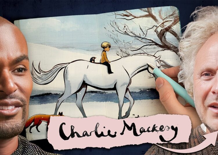 How Drawing Saved Charlie Mackesy “Anxiety Made Me Feel Like I Was Dying” - YouTube