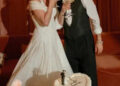 Courtesy of Selena Gomez's Instagram Selena Gomez and Benny Blanco during their wedding