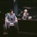Kevin Nealon as Jay Leno, Dana Carvey as Johnny Carson during 'The Tonight Show' skit on 'Saturday Night Live' on May 19, 1990.
