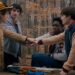 Gaten Matarazzo, Finn Wolfhard, Caleb McLaughlin, and Noah Schnapp in 'Stranger Things' Season 5