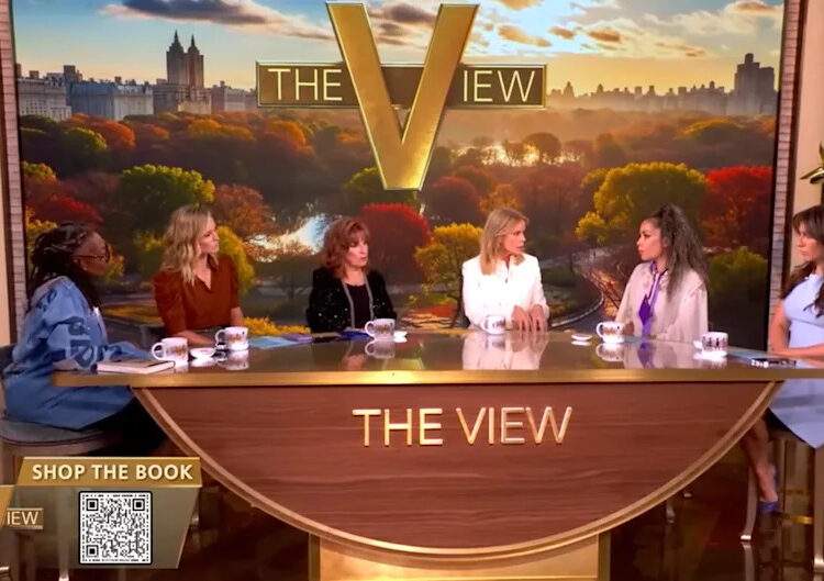 <span class="wp-caption-text">YouTube/The View</span>