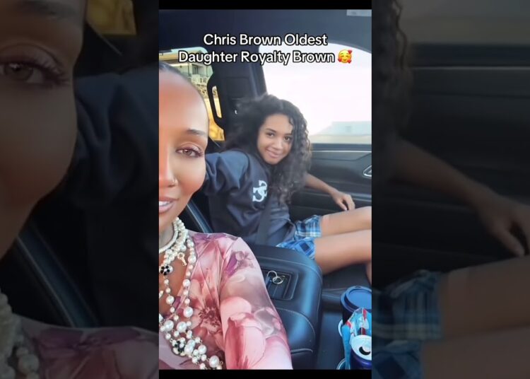 Chris Brown Oldest Daughter Royalty Brown #royaltybrown #chrisbrownofficial #fyp #trendingvideo