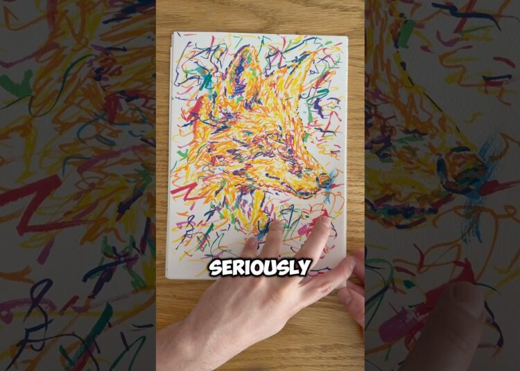 Hi Art Drawings! #scribbleart #contemporarydrawing #markerartist  #markerart #instagramart #artwork