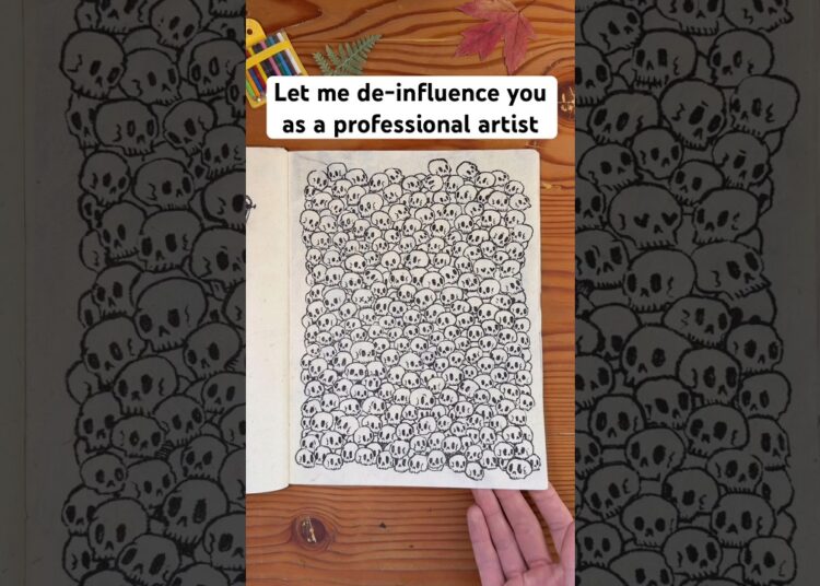 let my mid sketchbook encourage you #sketchbooktour #artist