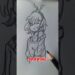 Making Anime Girl Drawing SIMPLE 👧✨ #art #shorts #foryou #tutorial #satisfying #howto #anime #draw