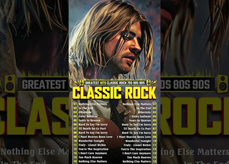 Best Classic Rock Songs 70s 80s 90s – Nirvana, Queen, Pink Floyd, Metallica, Bon Jovi, Guns N Roses