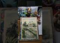 watercolor color on the paper…#ytshorts #watercolor #artist #odiaart #drawing #painting