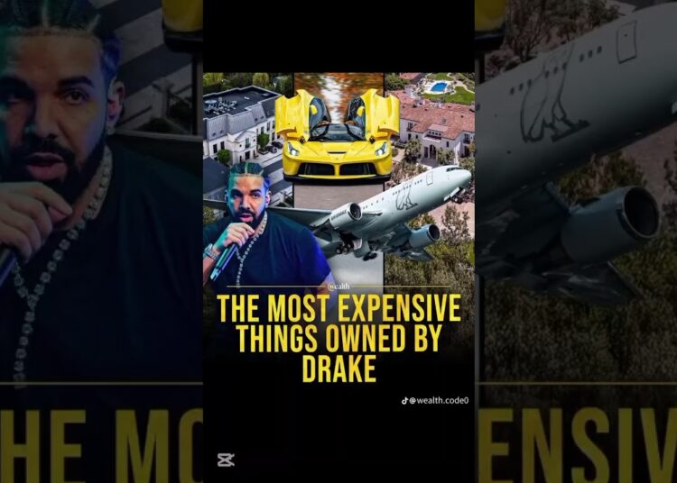 Inside Drake’s Billion-Dollar Lifestyle 💰 #Drake #Luxury #Celebrity #Wealth