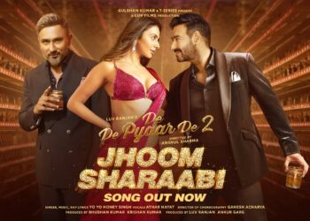 Jhoom Sharaabi (Song)– De De Pyaar De 2 | Ajay Devgn, Rakul Preet Singh | Yo Yo Honey Singh | 14 Nov