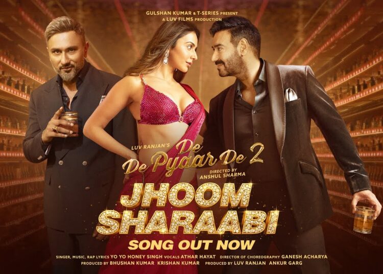 Jhoom Sharaabi (Song)– De De Pyaar De 2 | Ajay Devgn, Rakul Preet Singh | Yo Yo Honey Singh | 14 Nov