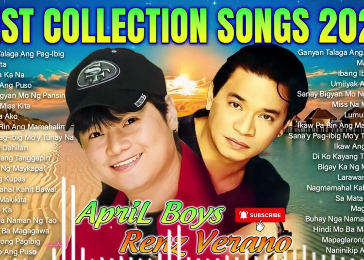 Renz Verano & April Boy Medley 💕 Best OPM Love Songs Ever | Tagalog Classics Nonstop Playlist