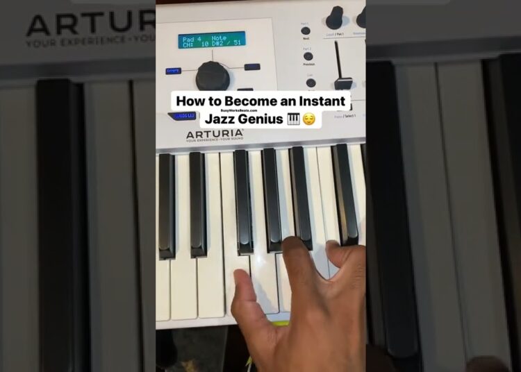 How to Become an Instant Jazz Genius 🎹😌