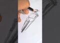“10 Second Artist Challenge 🎨 | Man Riding Cycle Sketch in 10 Seconds 🚴‍♂️🔥” #shorts