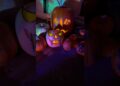 How do glass artists decorate their pumpkins? #glassart #shorts #jackolantern