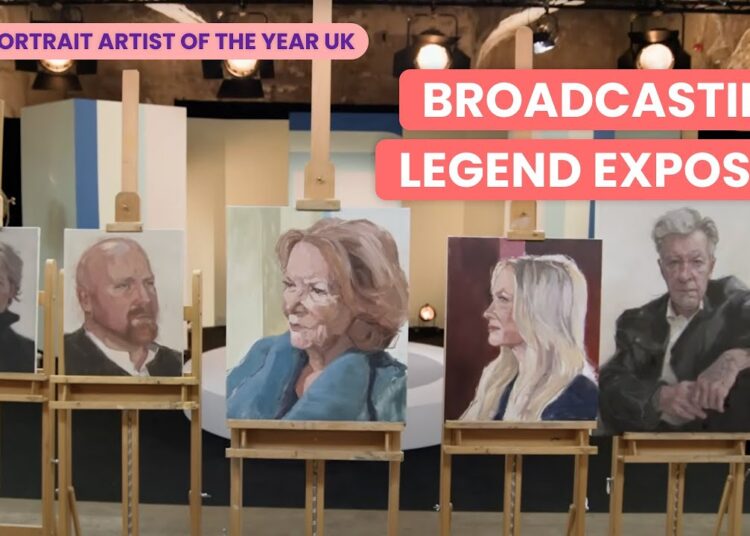 Dame Joan Bakewell Portrait Artist Final Challenge