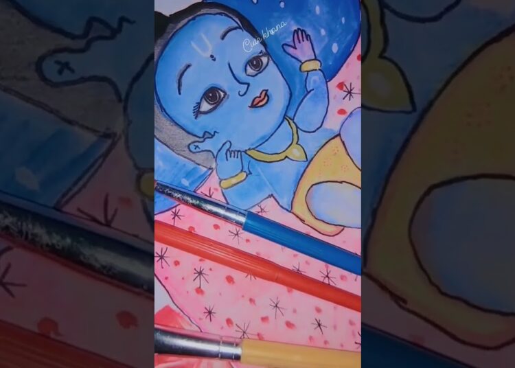kanha so ja jaza 🙏 #art