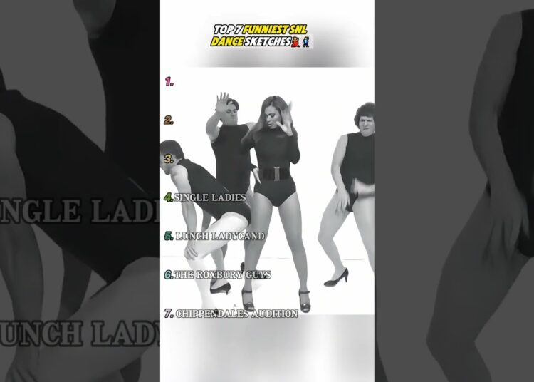 The 7 Funniest SNL Dance Sketches Ever! 💃🕺#snl #dance #celebrity #funny #ranking