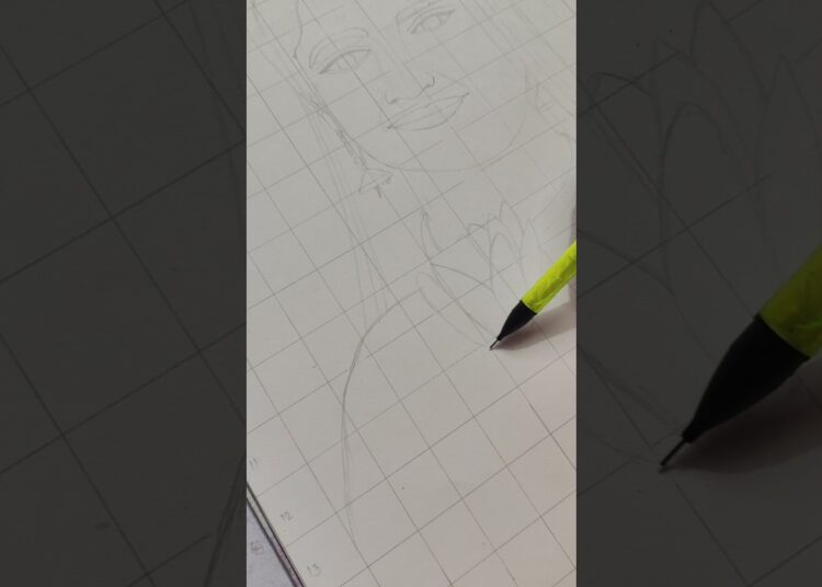 outline of women #artshorts #artist #shorts #explore #fypシ