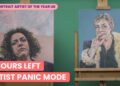 Portrait Artist Panic Hannah Waddingham Sitting