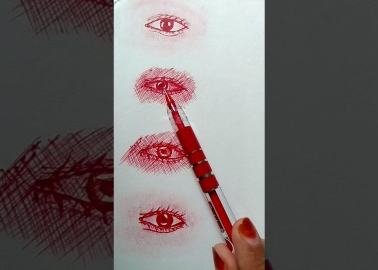 #eyessketching #kausarart #sg #eyesdrawing #shots #drawing #ytshorts #art #painting #viral #artist