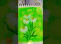 water painting art #flower #shorts #trending #viral #itscreativemanju #shortsfeed #artist #beaitiful