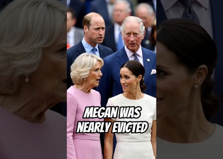 Megan was nearly evicted #camilla #royalfamily #meghanmarkle #kate #william #harry #royal #meghan
