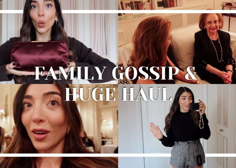 FAMILY GOSSIP + NEW IN HAUL | Amelia Liana