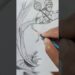 Jai Bajrangbali 🙏 | Powerful Hanuman Ji Drawing  | #art #drawing #artist #bajrangbali #yt #shorts