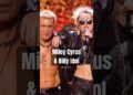 Miley Cyrus and Billy Idol performing Rebel Yell 🔥 | #shorts #mileycyrus #music