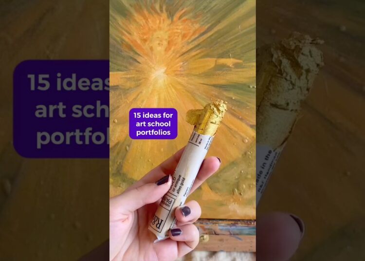 15 Ideas for Art School Portfolios